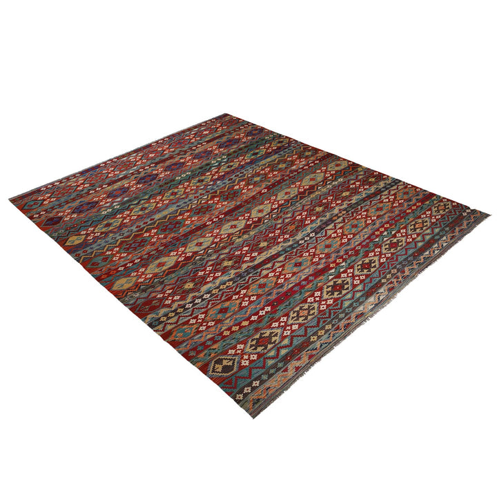 Hand Made Afghan Kilim 9' 9" x 12' 10" - No. AL87833