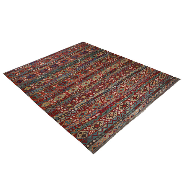 Hand Made Afghan Kilim 9' 9" x 12' 10" - No. AL87833