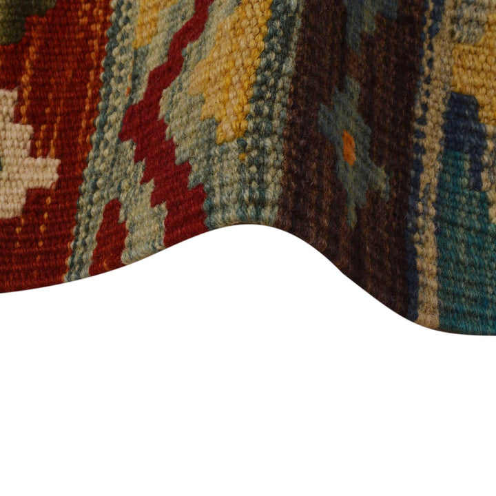 Hand Made Afghan Kilim 9' 9" x 12' 10" - No. AL87833