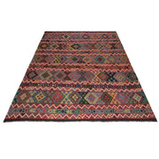 Hand Knotted Flatweave Kilim 8' 7" x 11' 4" - No. AL58196