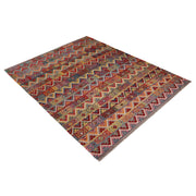 Hand Made Afghan Kilim 8' 8" x 11' 6" - No. AL64847