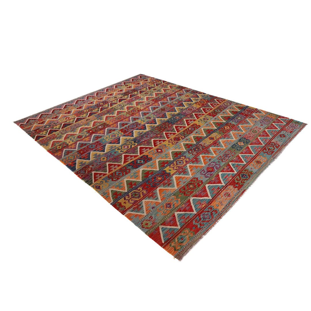 Hand Made Afghan Kilim 8' 8" x 11' 6" - No. AL64847