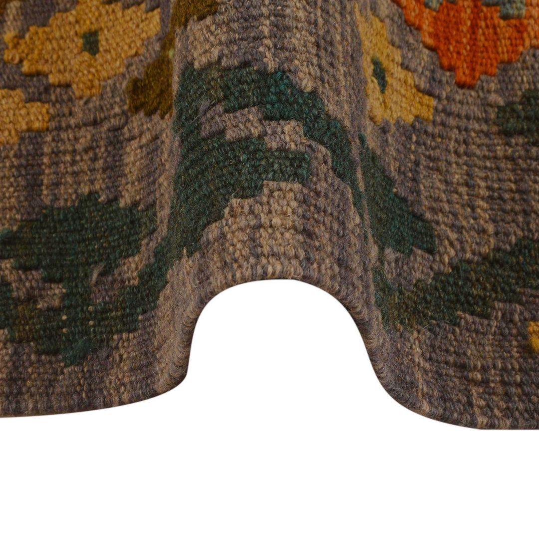 Small Size Chobi Kilim 4' 1" x 5' 7" - No. AL49368