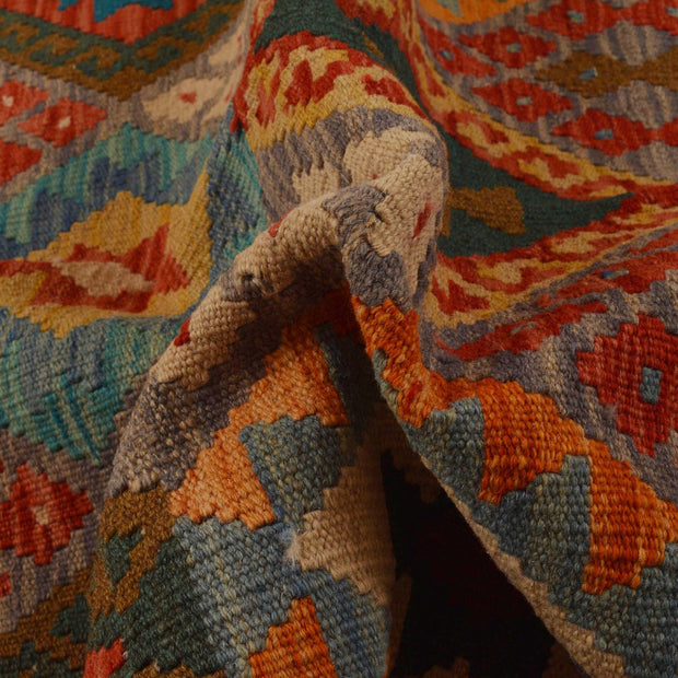 Small Size Chobi Kilim 4' 1" x 5' 7" - No. AL49368