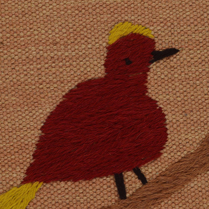 Pakistani Embroidery Kilim Runner 3' 3"x 6' 10" - No. AL93027