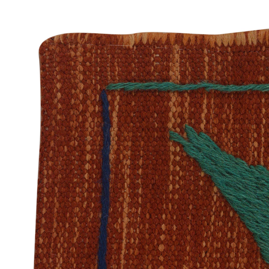 Pakistani Embroidery Kilim 2' 7" x 4' 1" - No. AL51303