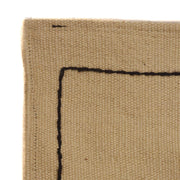 Hand Knotted Embroidery Kelim 6' 6" x 9' 9" - No. AL33728