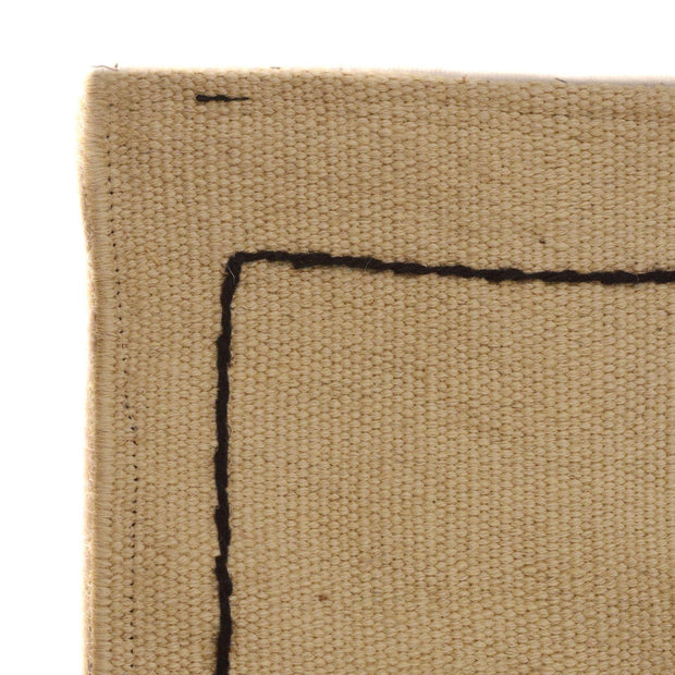 Hand Knotted Embroidery Kelim 6' 6" x 9' 9" - No. AL33728