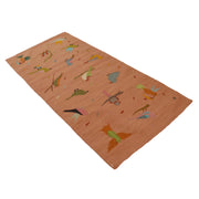 Pakistani Embroidery Kilim Runner 2' 9"x 5' 11" - No. AL44918