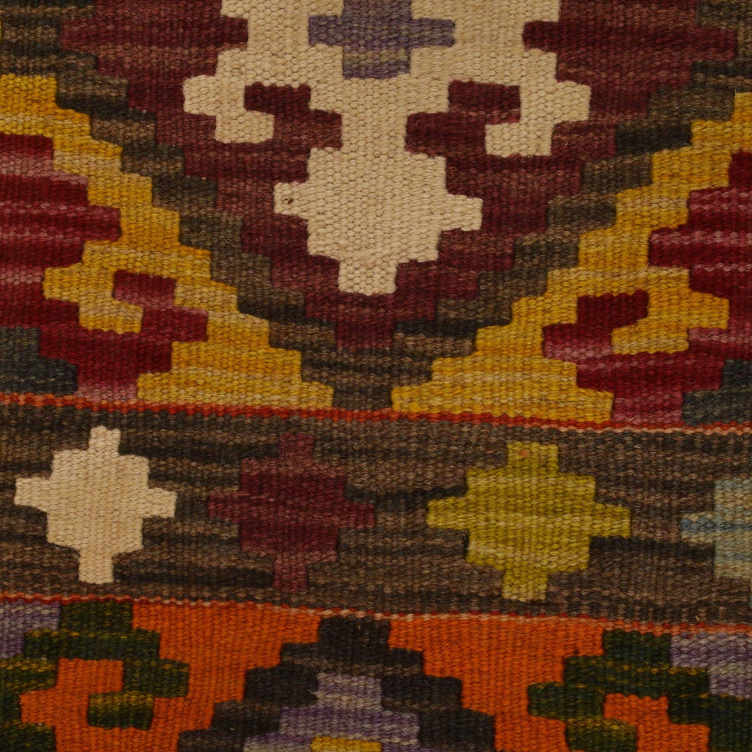 Handmade Vegetable Kelim 4' 11" x 6' 9" - No. AL31234