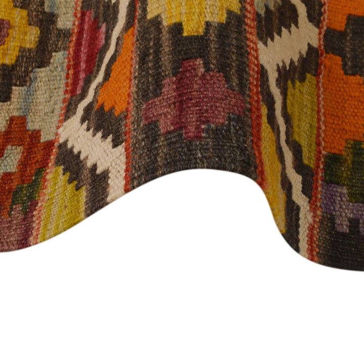 Handmade Vegetable Kelim 4' 11" x 6' 9" - No. AL31234