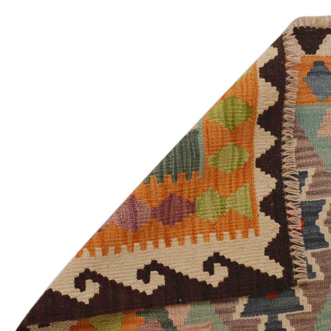 Small Size Chobi Kilim 2' 7" x 4' 4" - No. AL93065