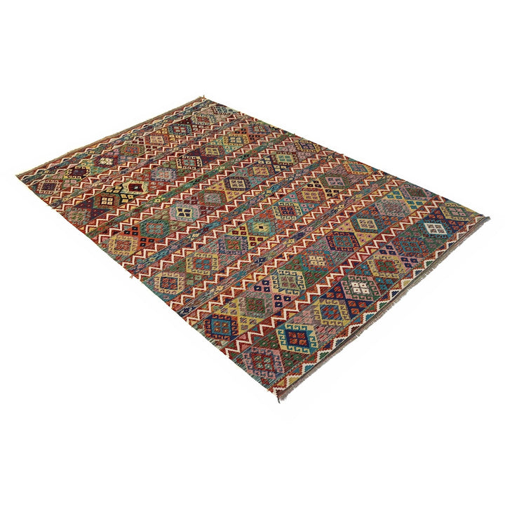 Handmade Vegetable Kilim 8' 2" x 11' 2" - No. AL20658
