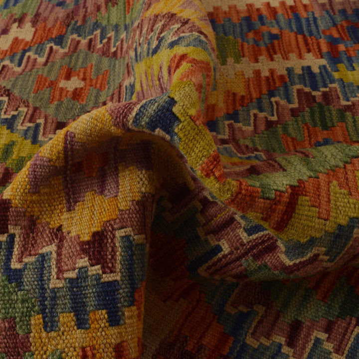 Handmade Vegetable Kilim 2' 10" x 3' 7" - No. AL99231