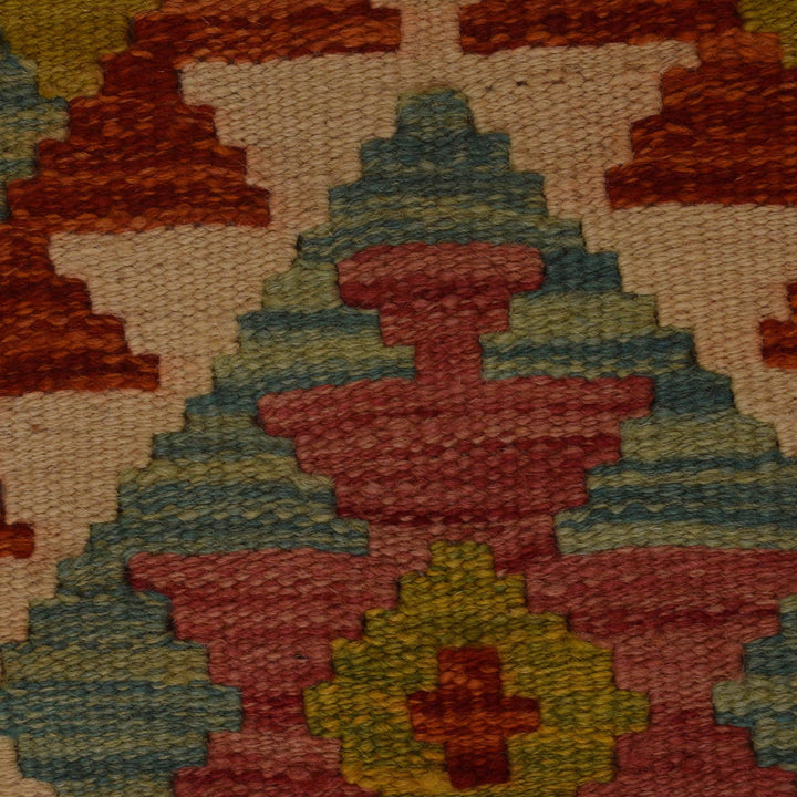Hand Woven Wool Kelim 2' 9" x 4' 5" - No. AL83036