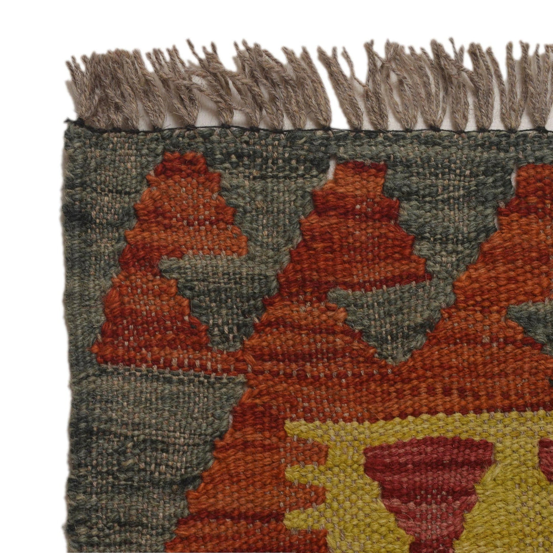 Medium Size Chobi Kilim 4' 11" x 6' 0" - No. AL34410