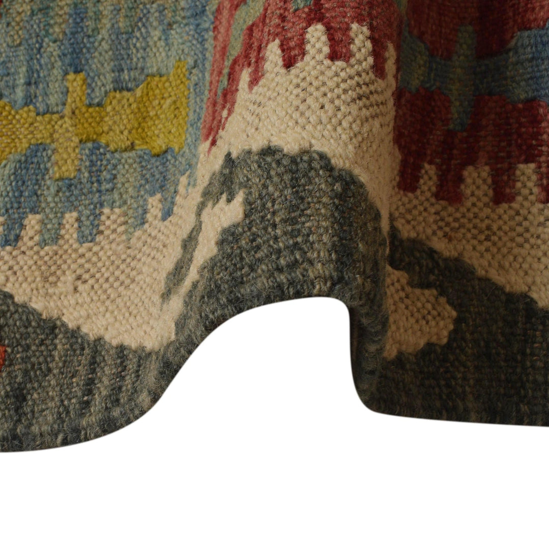 Medium Size Chobi Kilim 4' 11" x 6' 0" - No. AL34410