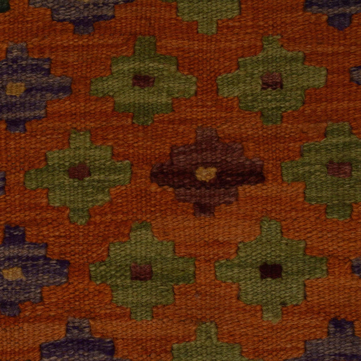 Handmade Vegetable Kelim 3' 5" x 5' 1" - No. AL69500