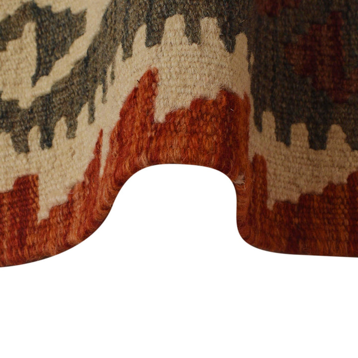 Hand Knotted Afghan Style Kilim 3' 3" x 5' 5" - No. AL92244