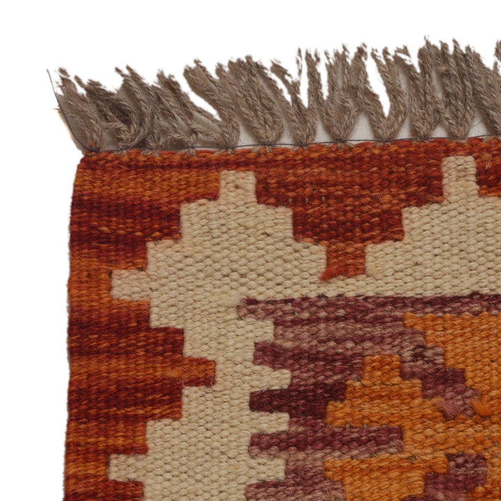 Handmade Turkish Design Wool Kilim 3' 4" x 5' 0" - No. AL84766