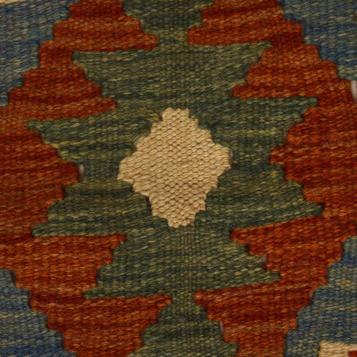 Handmade Vegetable Kelim Runner 2' 9"x 6' 6" - No. AL56307