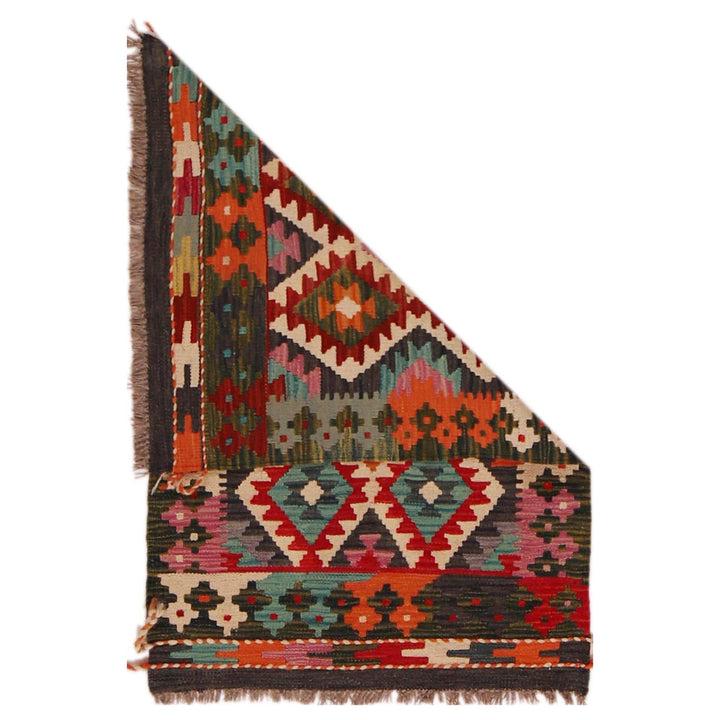 Hand Made Afghan Kilim 2' 2" x 3' 4" - No. AL44006