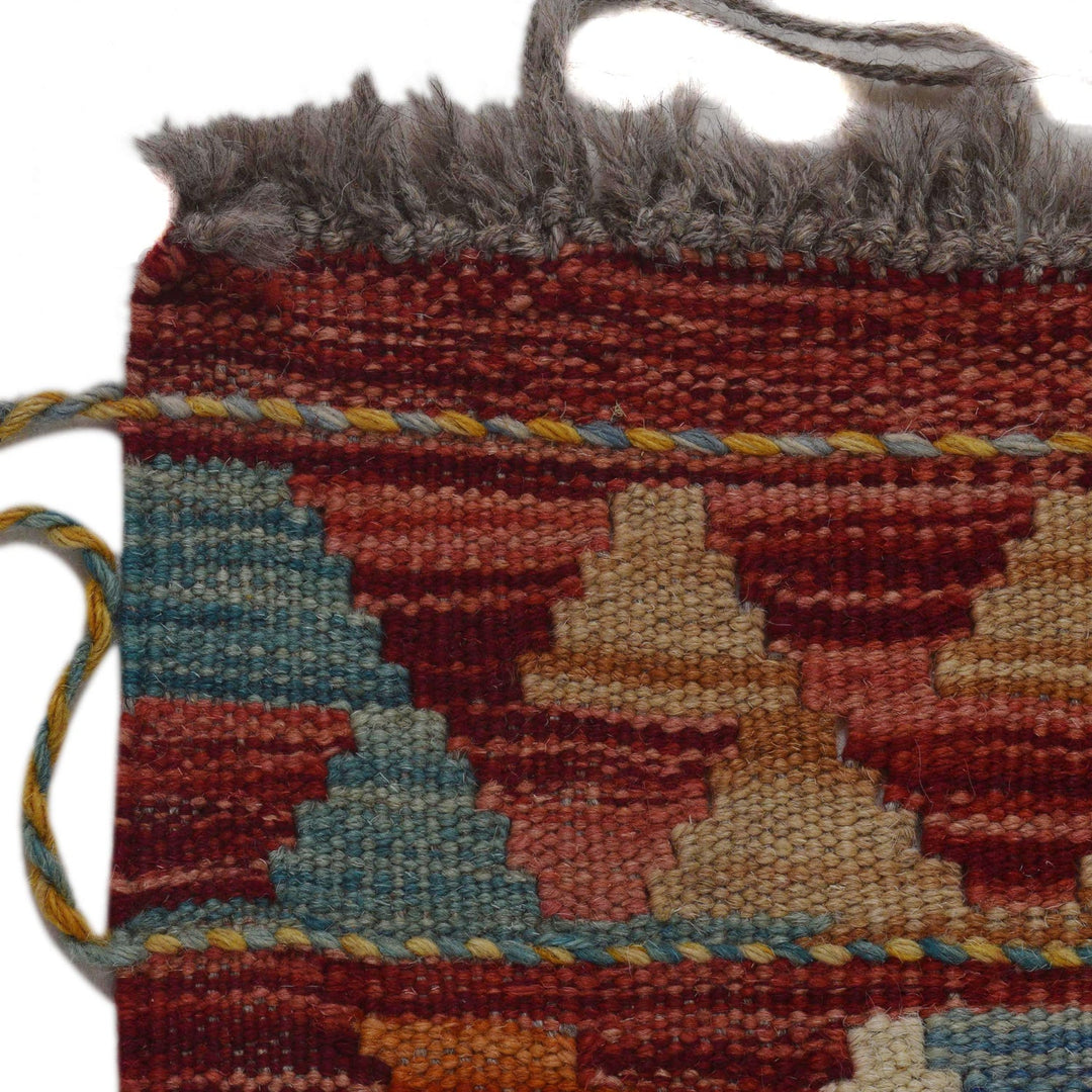 Hand Made Afghan Kilim Runner 1' 8" x 4' 11" - No. AL48159