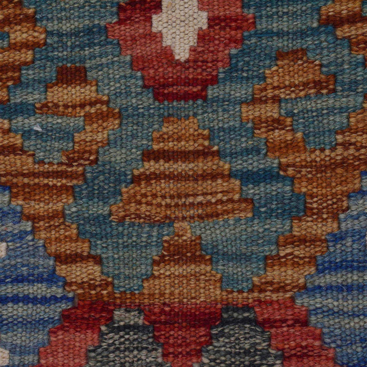 Hand Made Afghan Kilim Runner 1' 8" x 4' 11" - No. AL48159