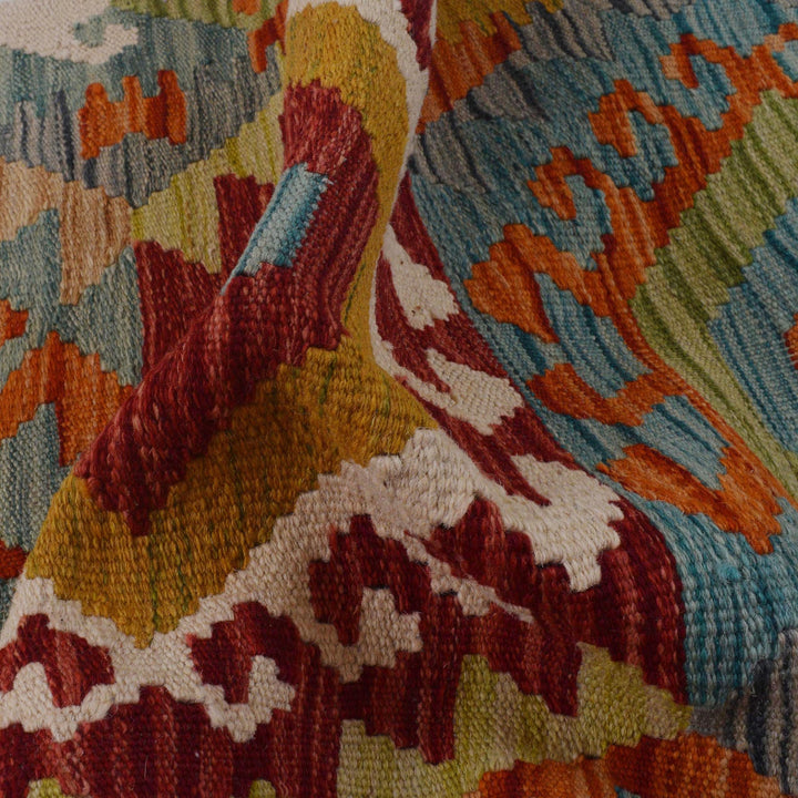 Short Kilim Runner 1' 11" x 5' 0" - No. AL97684