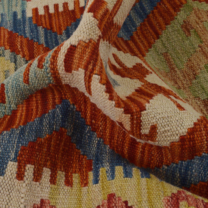 Handmade Vegetable Kilim Runner 1' 10" x 4' 10"  - No. AL92595