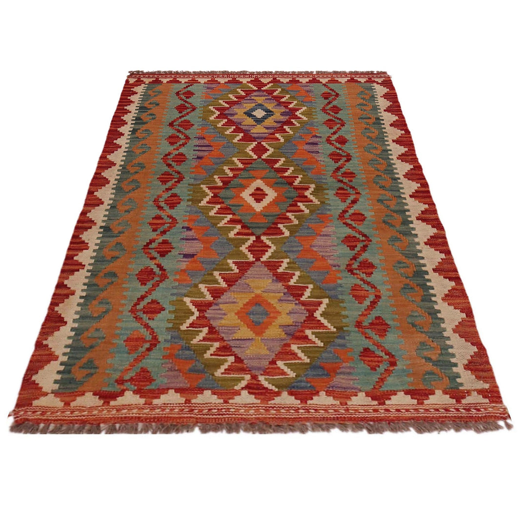 Handmade Vegetable Kilim 2' 11" x 4' 4" - No. AL47757