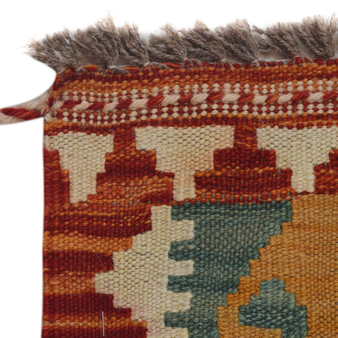 Handmade Vegetable Kilim 2' 11" x 4' 4" - No. AL47757