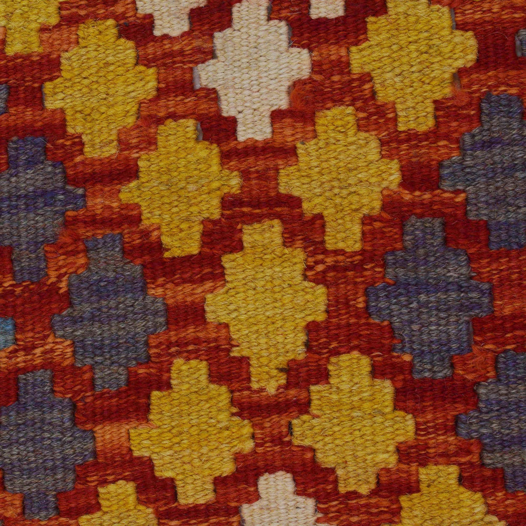 Hand Made Afghan Kilim 2' 8" x 3' 10" - No. AL25455