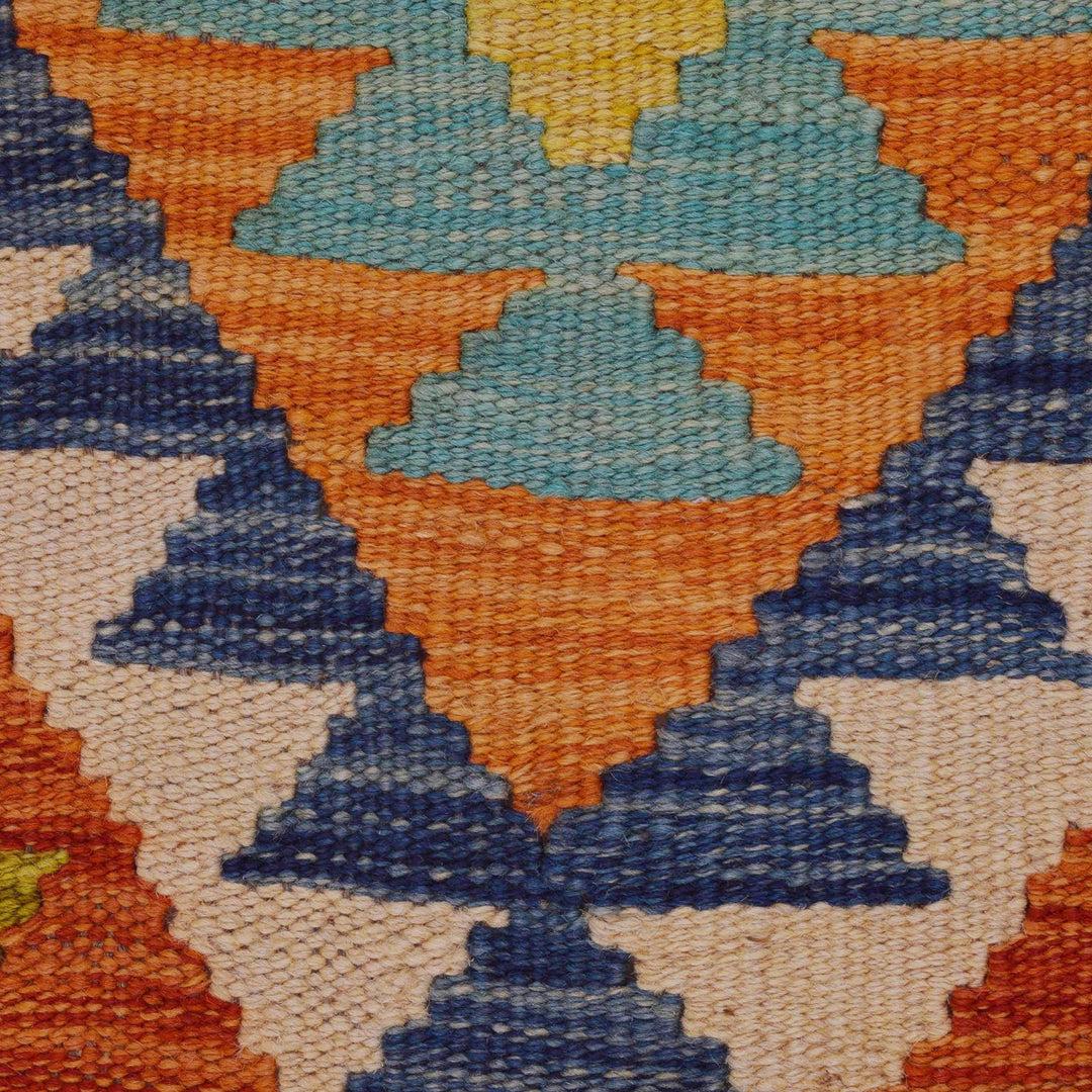 Handmade Vegetable Kilim 2' 8" x 4' 0" - No. AL61709