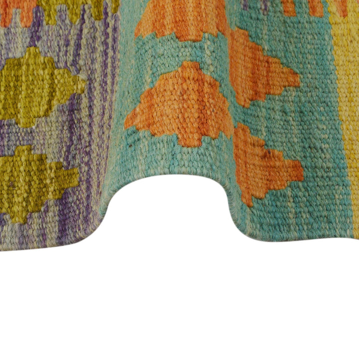 Handmade Vegetable Kilim 2' 8" x 4' 0" - No. AL61709