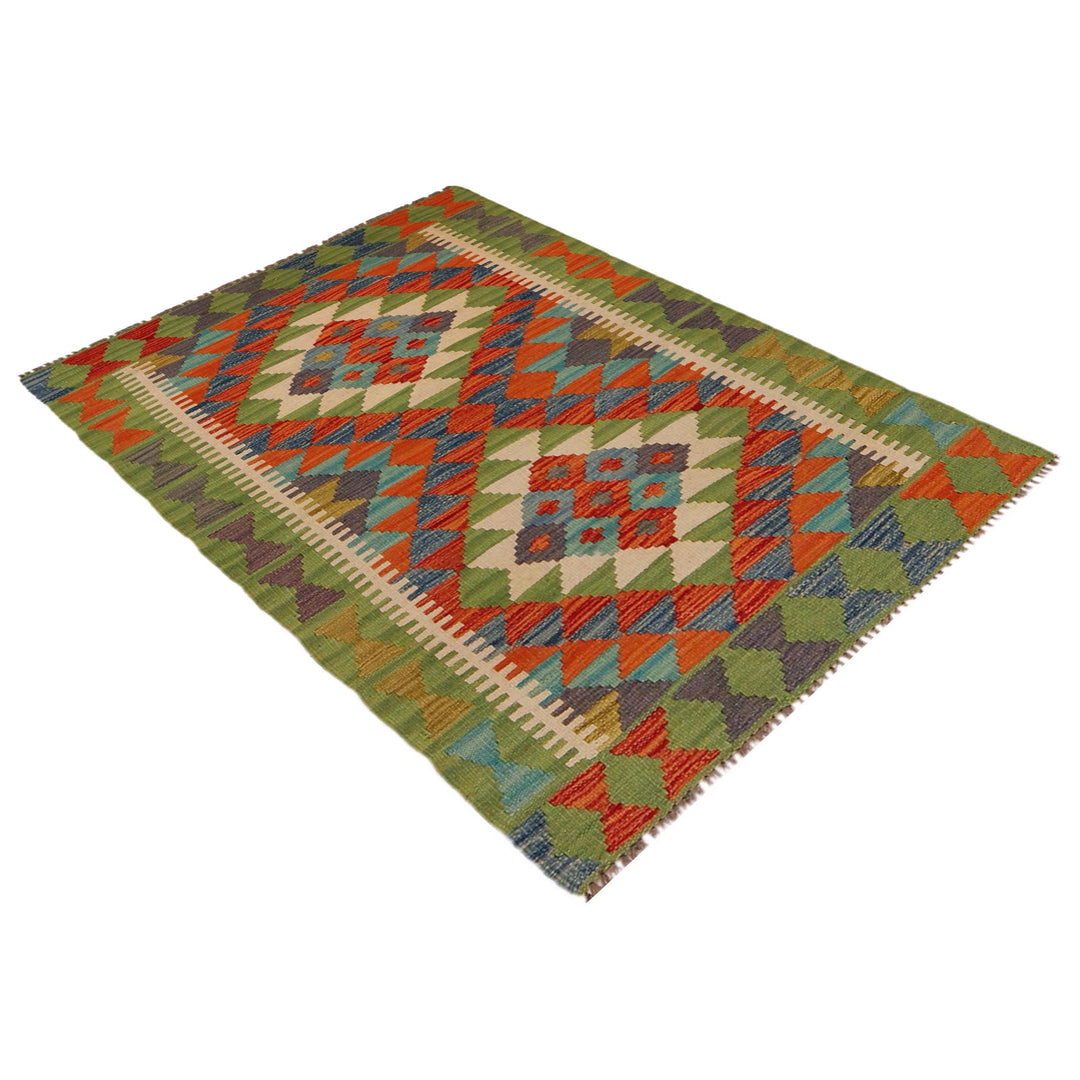 Small Size Chobi Kilim 2' 8" x 4' 1" - No. AL98184