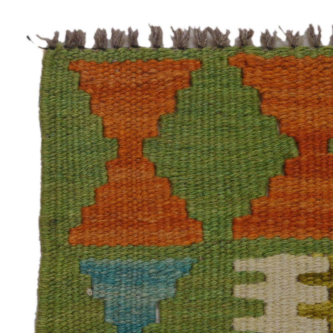 Small Size Chobi Kilim 2' 8" x 4' 1" - No. AL98184