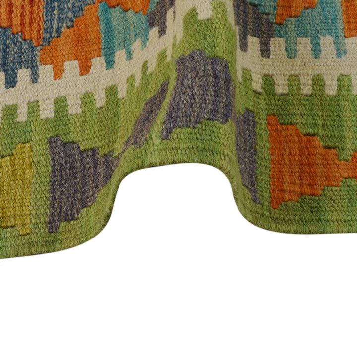 Small Size Chobi Kilim 2' 8" x 4' 1" - No. AL98184