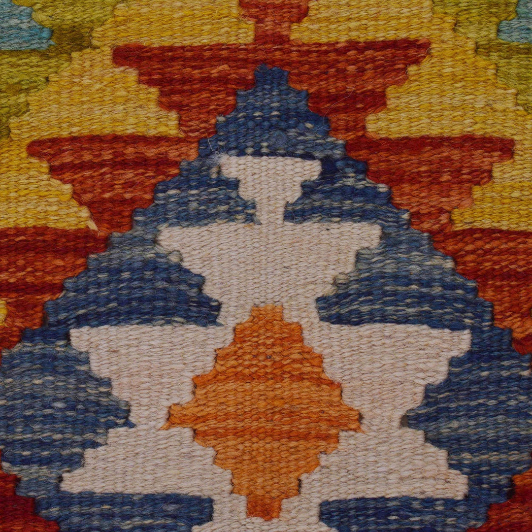 Hand Knotted Flatweave Kilim 2' 10" x 4' 2" - No. AL64241