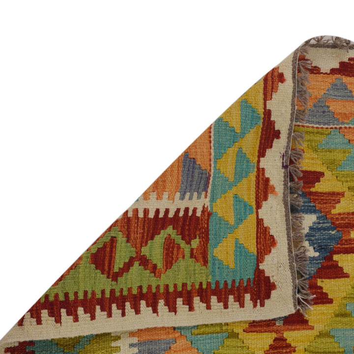 Hand Knotted Flatweave Kilim 2' 10" x 4' 2" - No. AL64241