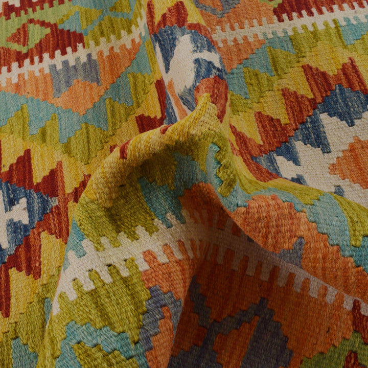 Hand Knotted Flatweave Kilim 2' 10" x 4' 2" - No. AL64241