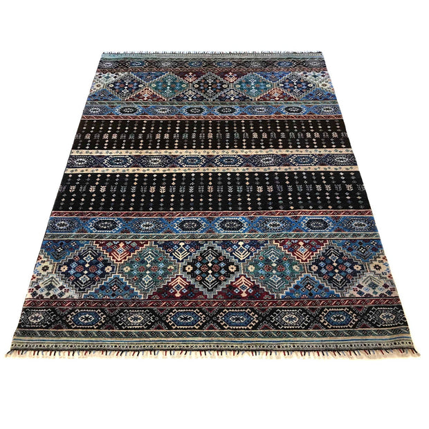 Persian Design Gabbeh Rug 6' 7" x 9' 11" - No. AL90753