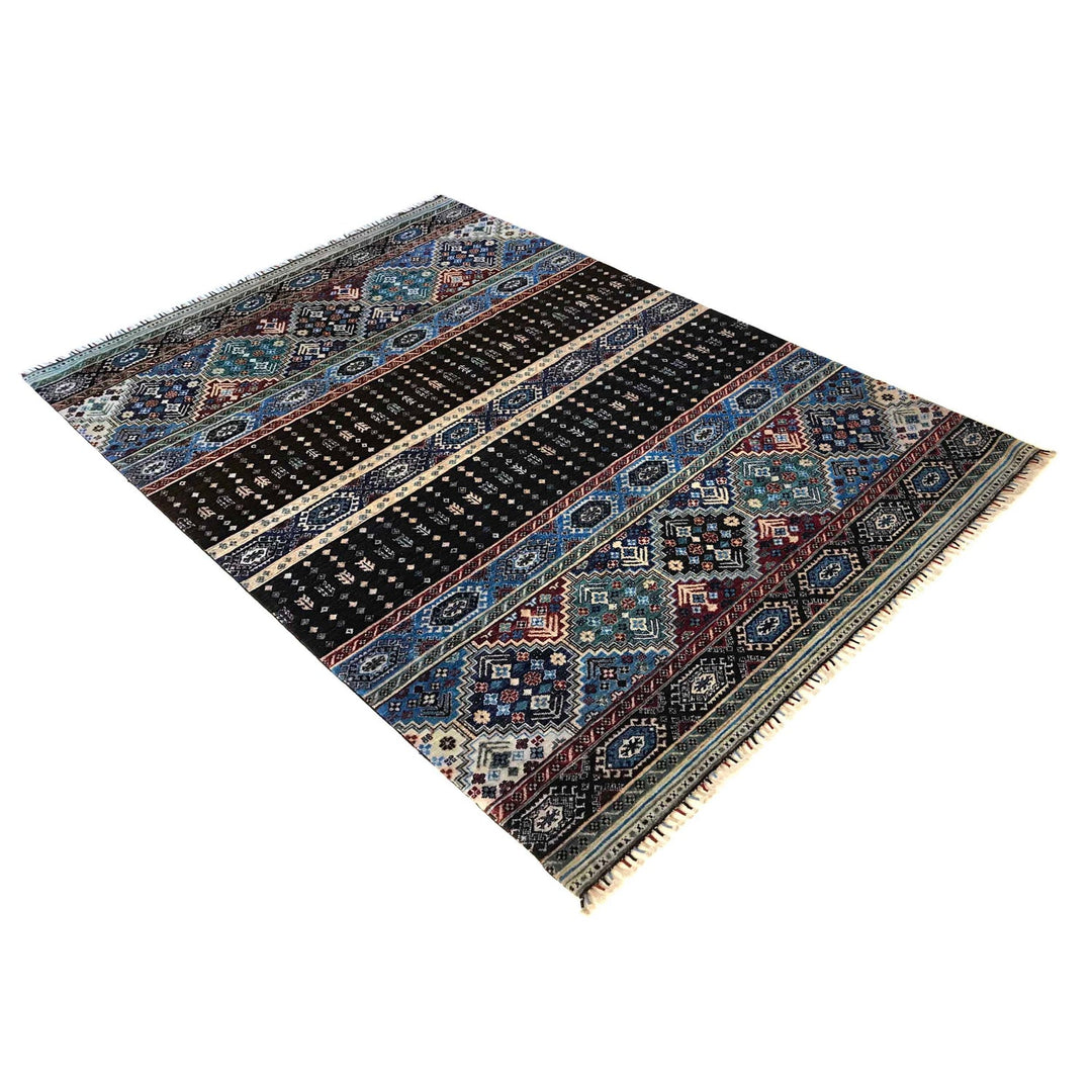 Persian Design Gabbeh Rug 6' 7" x 9' 11" - No. AL90753