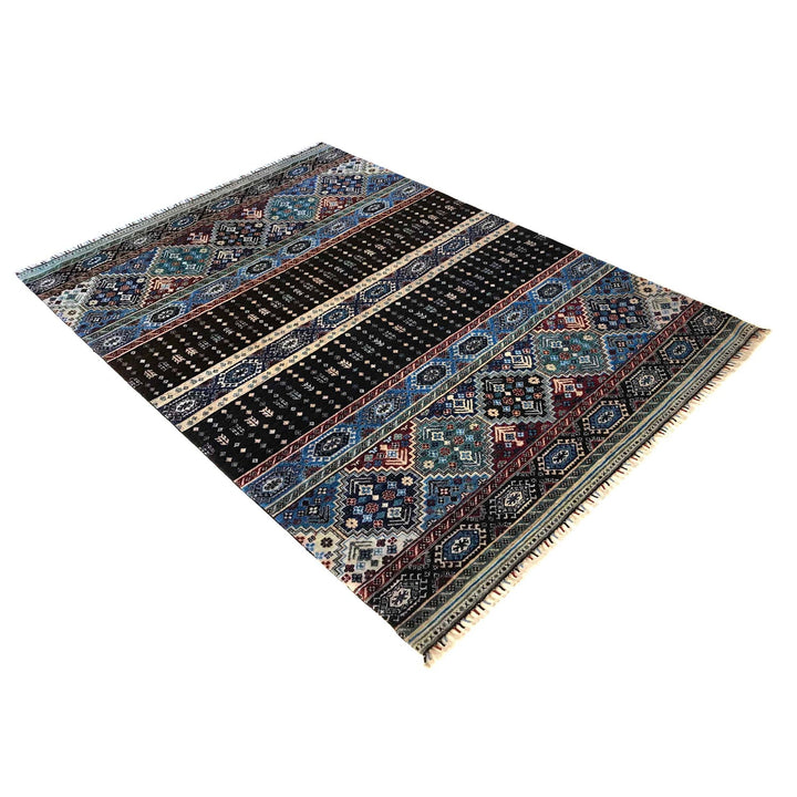 Persian Design Gabbeh Rug 6' 7" x 9' 11" - No. AL90753
