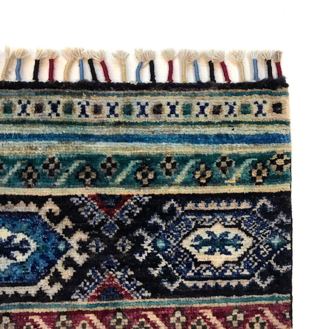 Persian Design Gabbeh Rug 6' 7" x 9' 11" - No. AL90753