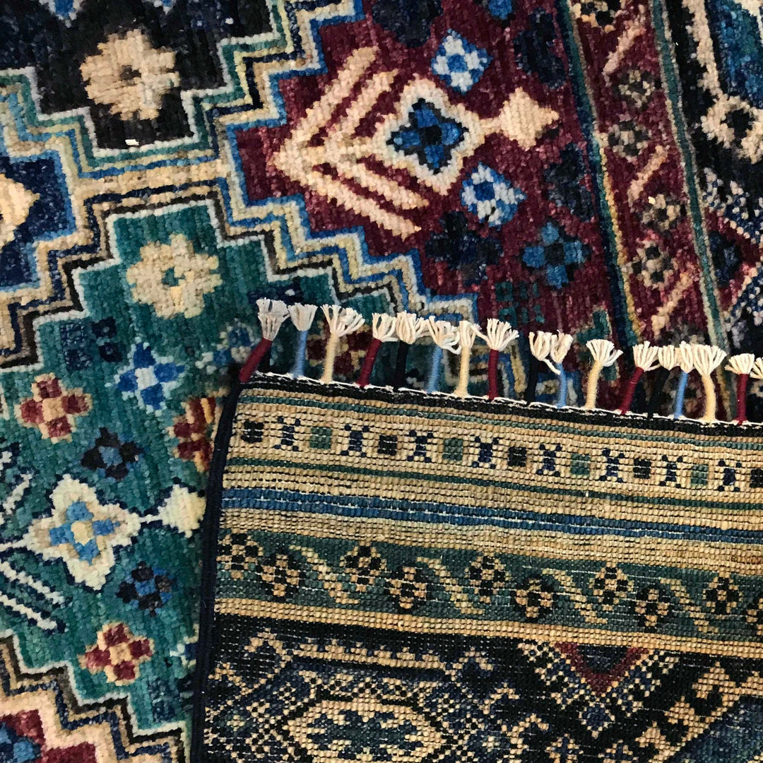 Persian Design Gabbeh Rug 6' 7" x 9' 11" - No. AL90753