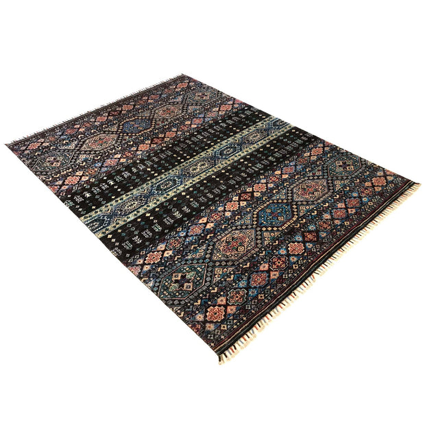 Modern Gabbeh Area Rug 5' 7" x 8' 2" - No. AL41175