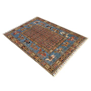 Oriental Shikargah Rug 3' 3" x 4' 10" - No. AL68831