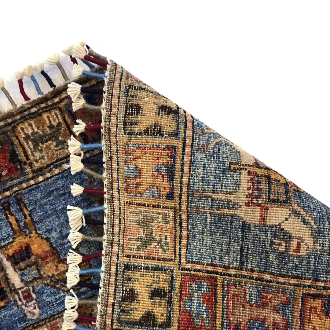 Oriental Shikargah Rug 3' 3" x 4' 10" - No. AL68831