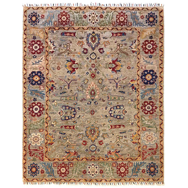 Hand Knotted Sultani Modern Rug 5' 1" x 6' 7" - No. AL73017